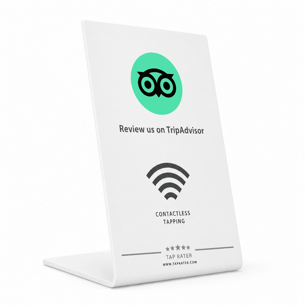 Tap Rater TripAdvisor Review Stand